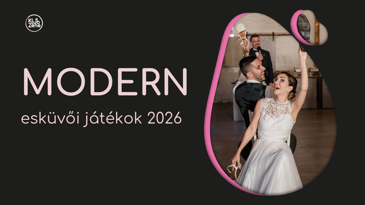 Násznép vidáman játszik egy modern esküvői játékot a ceremóniamester vezetésével